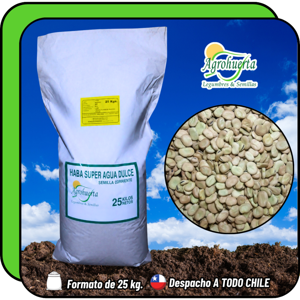 Semilla de Haba Super Agua Dulce en bolsa de 25 kg